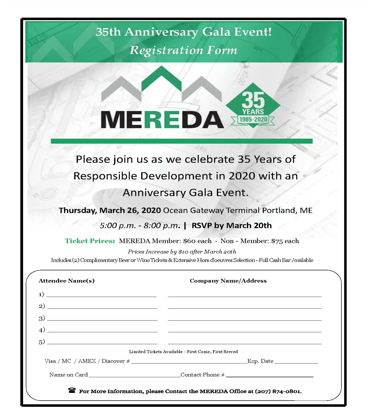 35th Anniversary Flyer