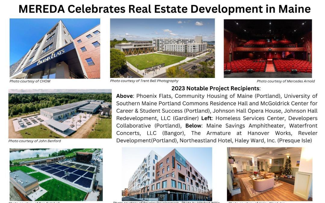Maine Real Estate & Development Association Recognizes Top 7 Notable Projects of 2023