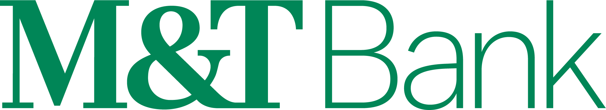 Green M&T Bank logo on a transparent background.