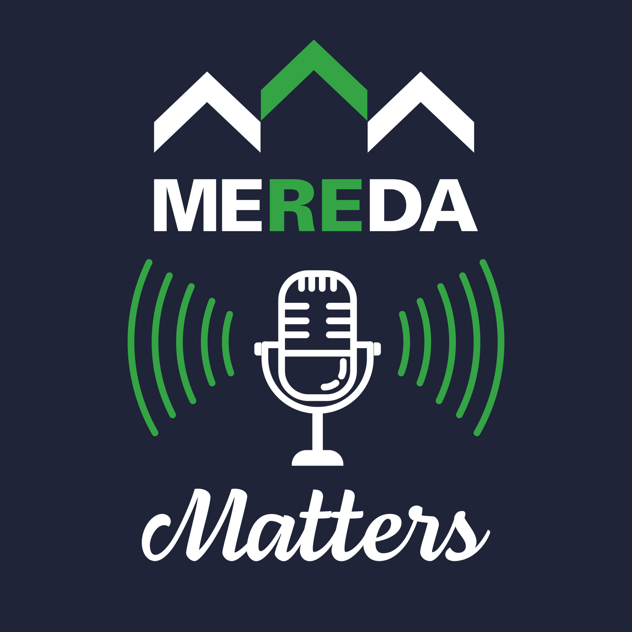 MEREDA Matters podcast logo