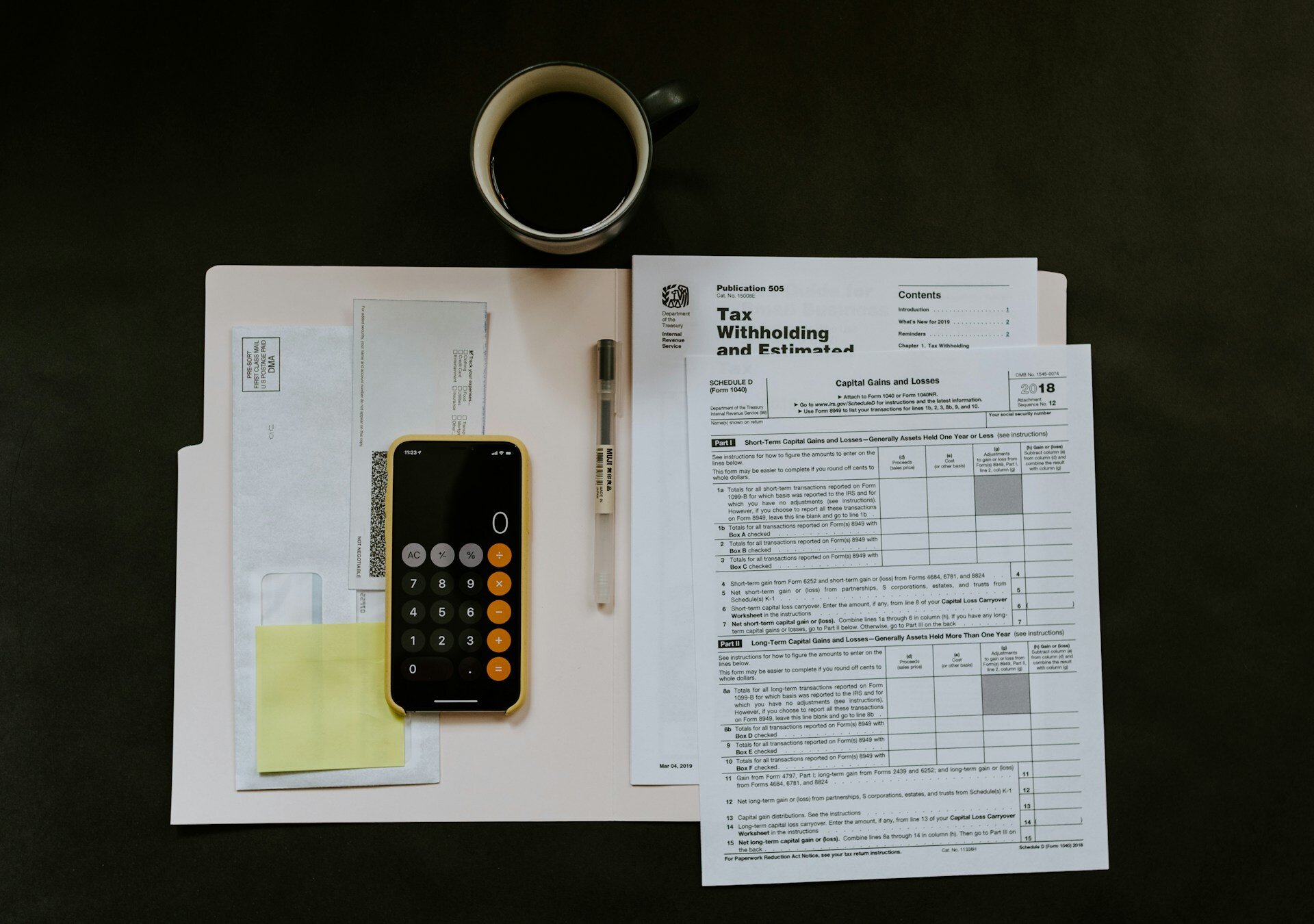 Photo of financial statements and calculator courtesy of kelly-sikkema-M98NRBuzbpc-unsplash