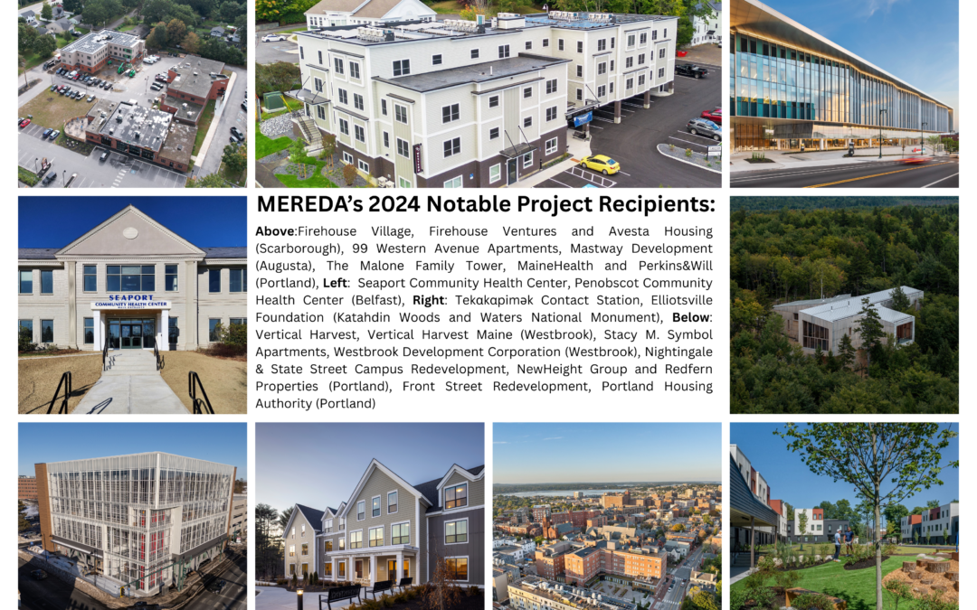 Maine Real Estate & Development Association Recognizes Top 9 Notable Projects of 2024